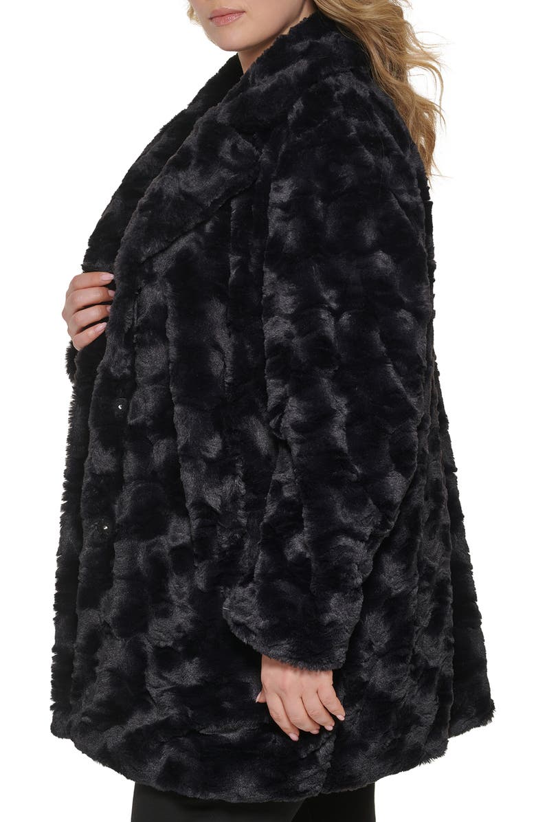 Kenneth Cole New York Faux Fur Coat, Alternate, color,