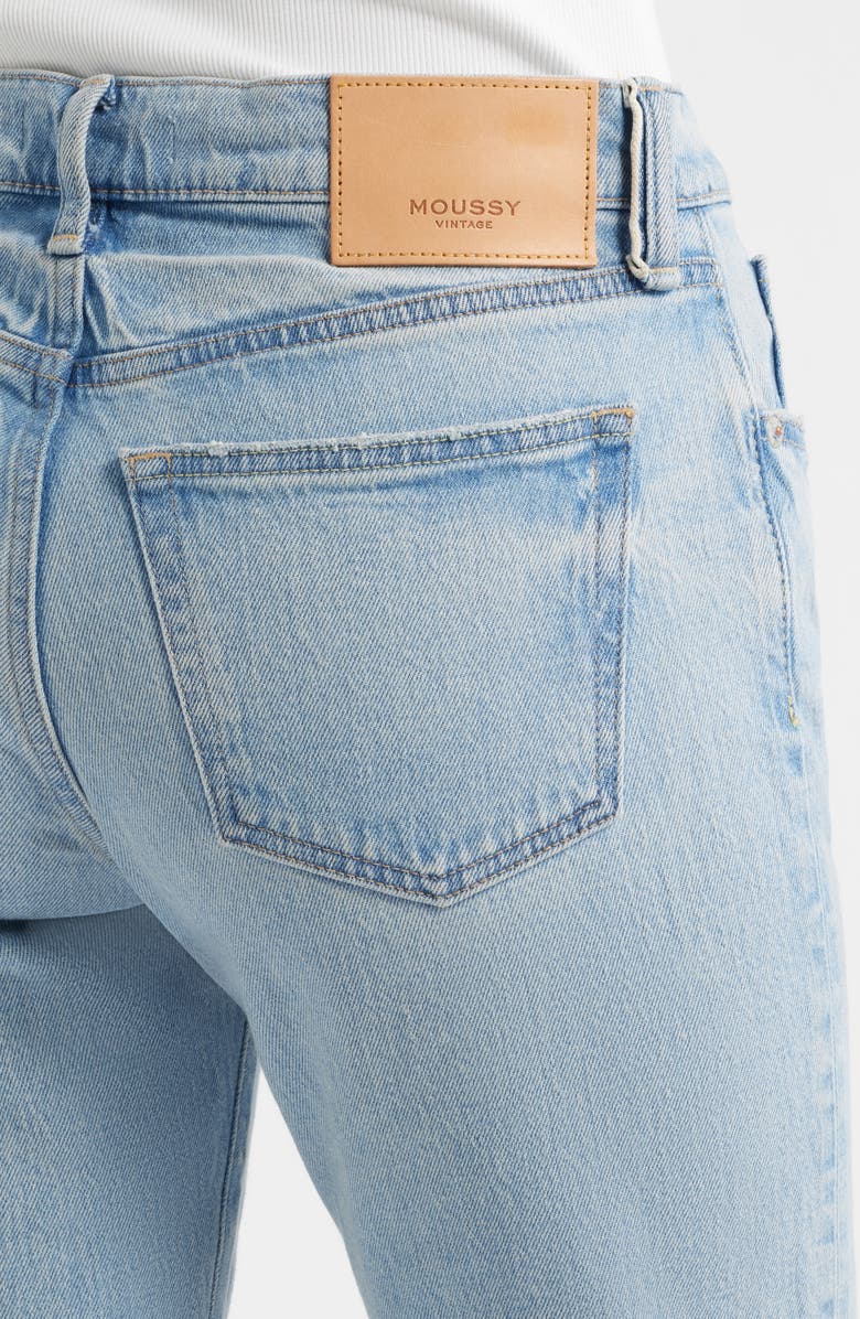 MOUSSY VINTAGE Coventry Slim Straight Leg Jeans, Alternate, color, Light Blue