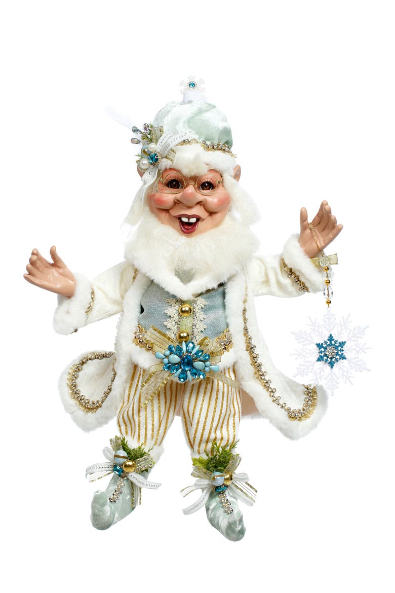 Let it Snow Elf, Medium, Main, color, White