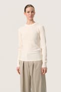 Soaked in Luxury SLSpina Slim Fit Crew Neck Pullover