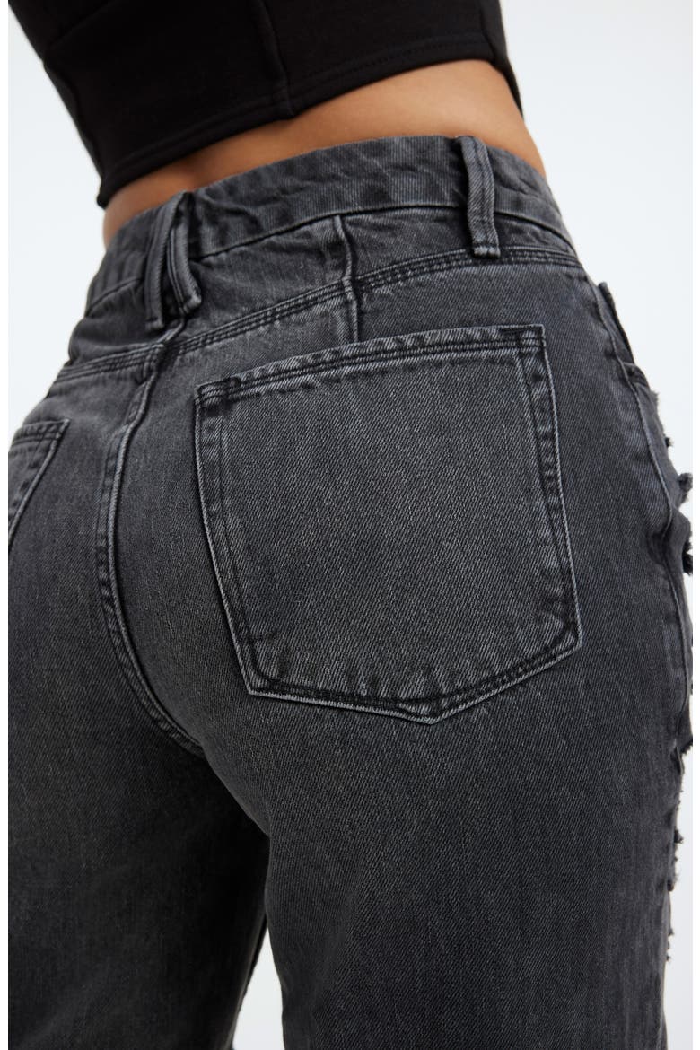 Good '90s Loose Fit Jeans, Alternate, color, BLACK247
