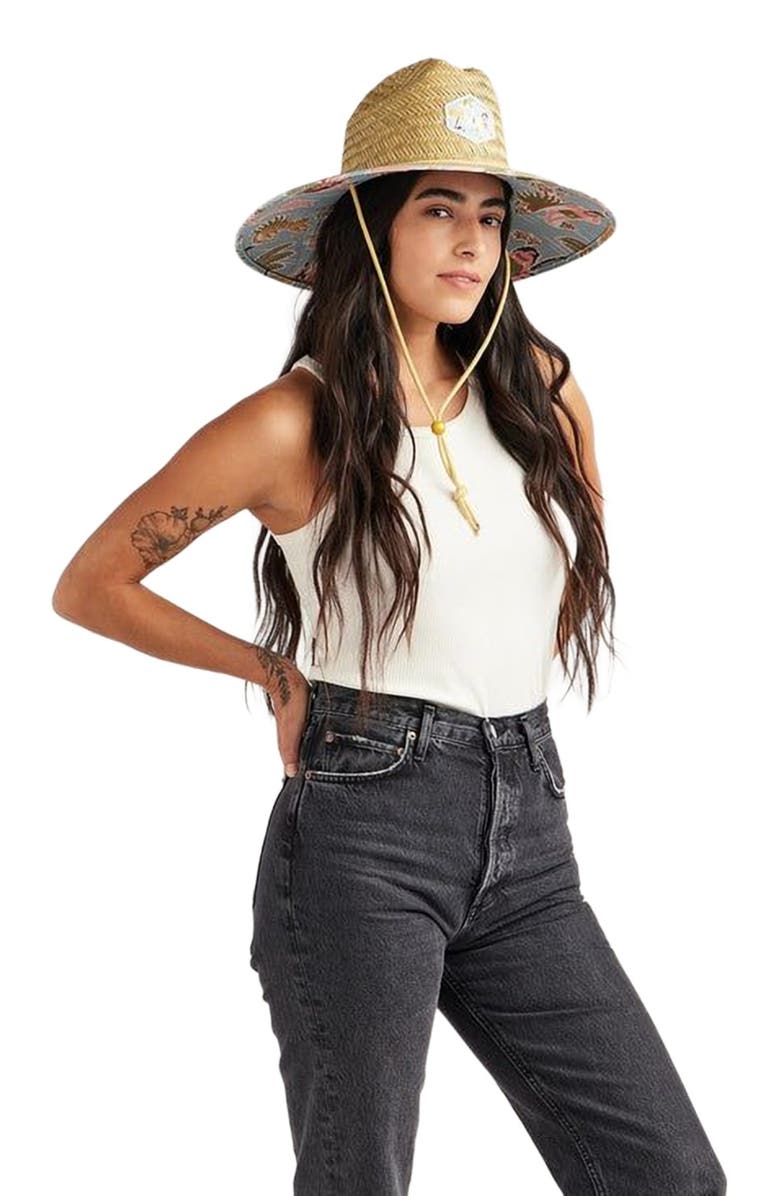 Hemlock Islander Straw Lifeguard Hat, Alternate, color,