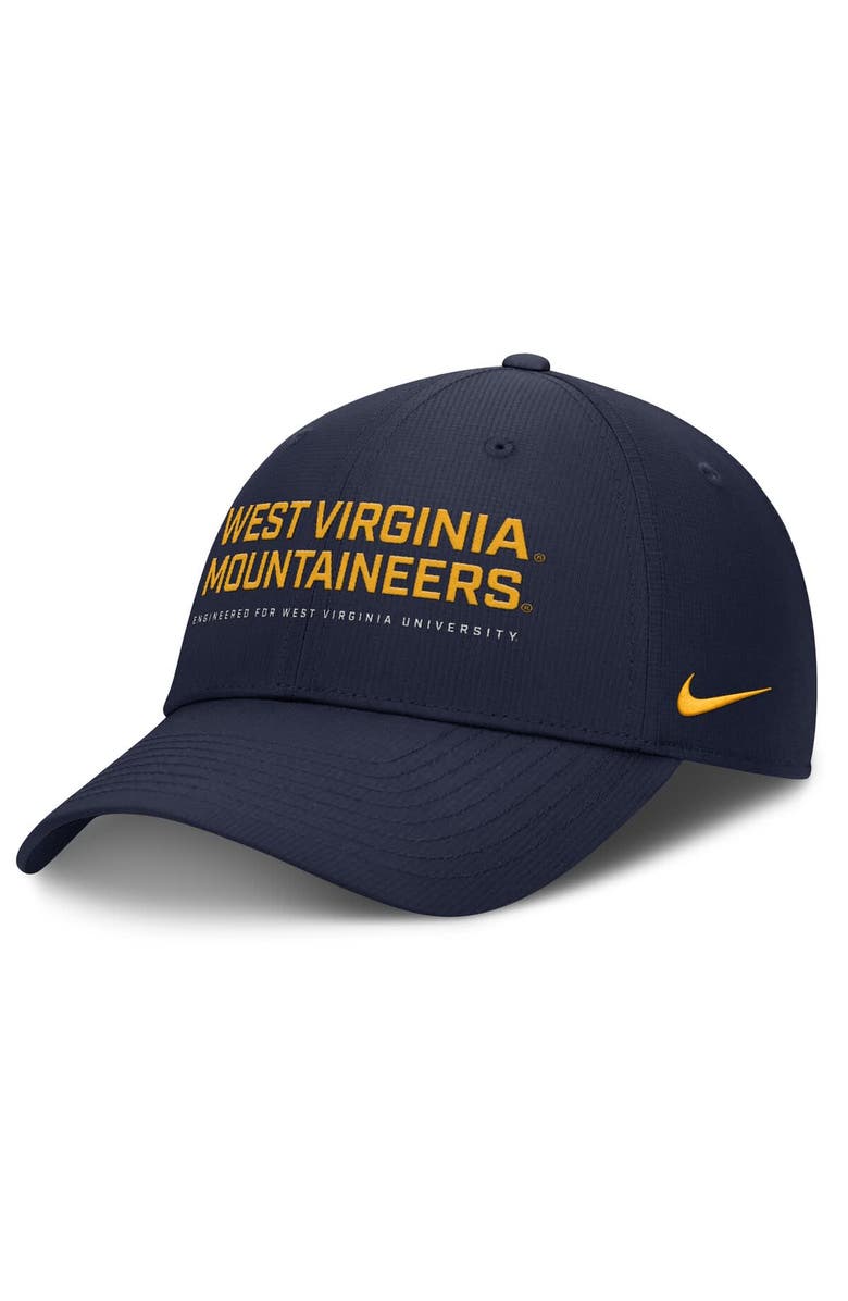 Nike Men's Nike Navy West Virginia Mountaineers 2025 On-Field Gameday Club Adjustable Hat, Main, color, Navy