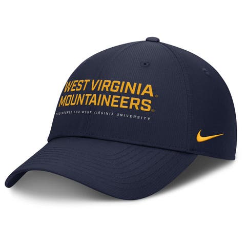 Men's Nike Navy West Virginia Mountaineers 2025 On-Field Gameday Club Adjustable Hat