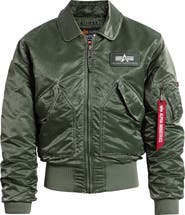 Alpha Industries CWU 45/P Heritage Bomber Jacket