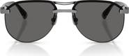 Brunello Cucinelli Carlito B 57mm Pilot Sunglasses