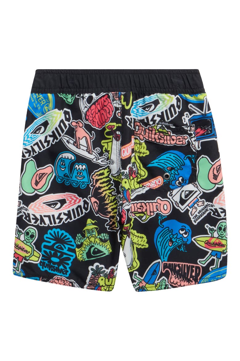 Kids' Everyday Swim Trunks, Alternate, color, BLACK