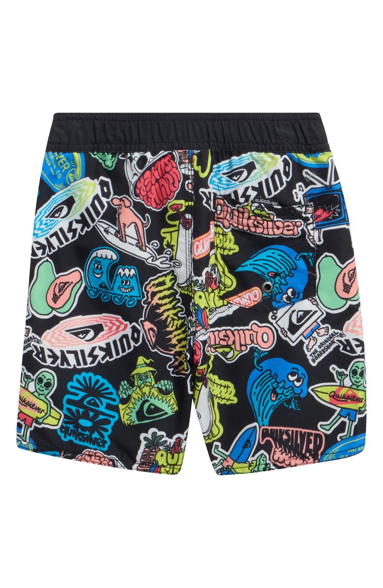 Quiksilver Kids' Everyday Swim Trunks, Alternate, color, Black