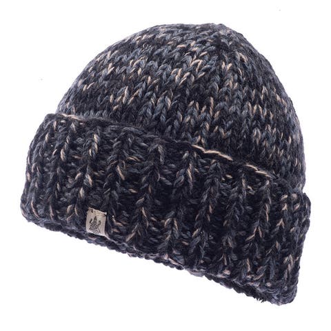 Marbled Rib Fold Beanie