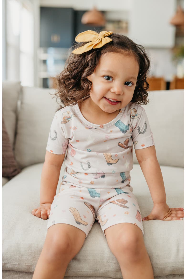 Cheyenne Two-Piece Short Pajamas, Alternate, color, CHEYENNE