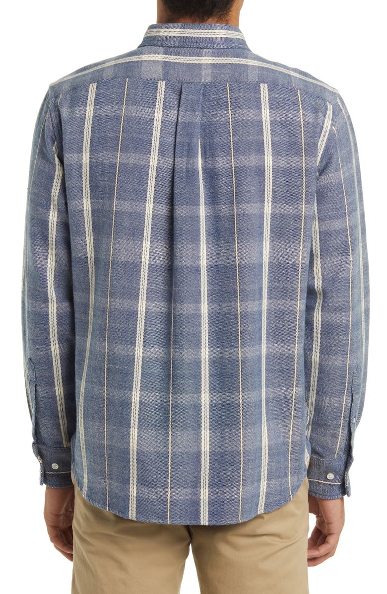 ORIGINAL MADRAS TRADING COMPANY Madras Plaid Button-Up Shirt, Alternate, color, 