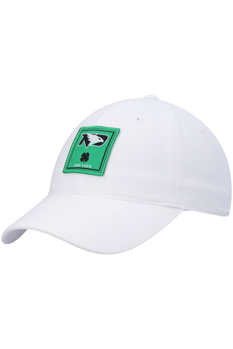 Men's White North Dakota Dream Adjustable Hat, Main, color, White