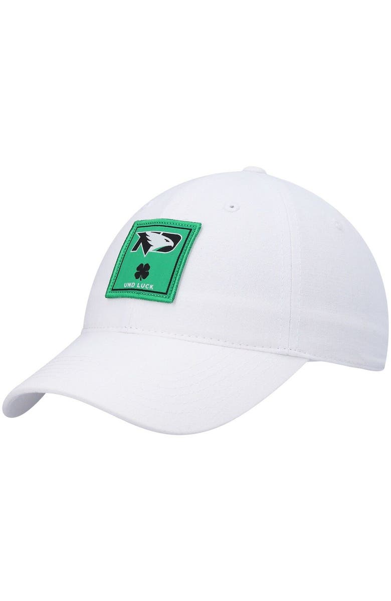 Black Clover Men's White North Dakota Dream Adjustable Hat, Main, color, White