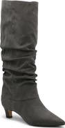Charles David Access Slouch Pointed Toe Kitten Heel Boot
