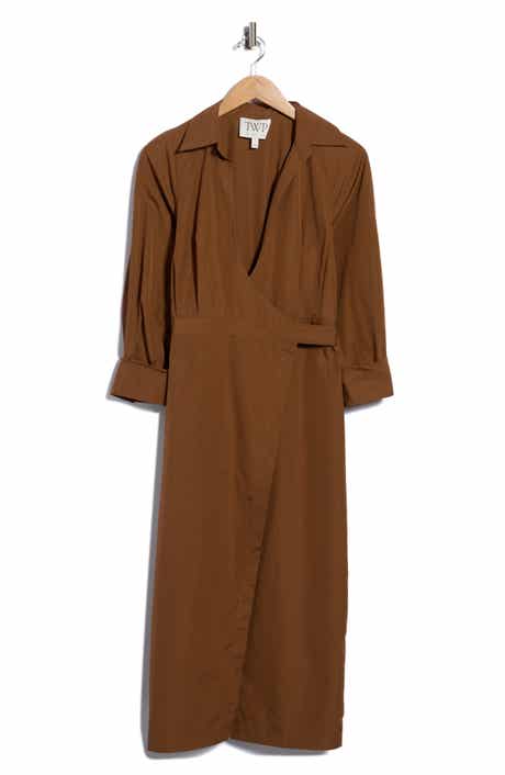 The Walkaway Wrap Midi Dress