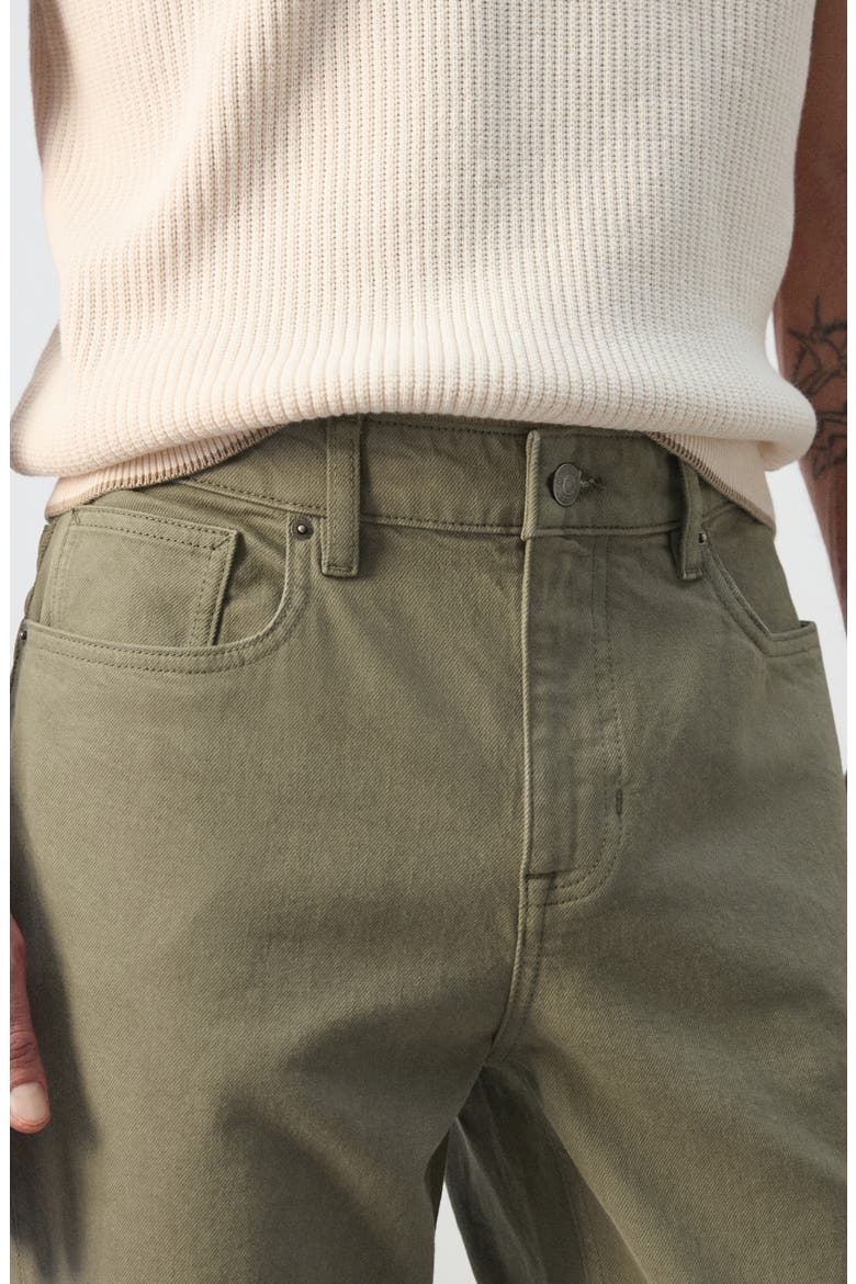 Ben Tapered Jeans, Alternate, color, KHAKI GREEN