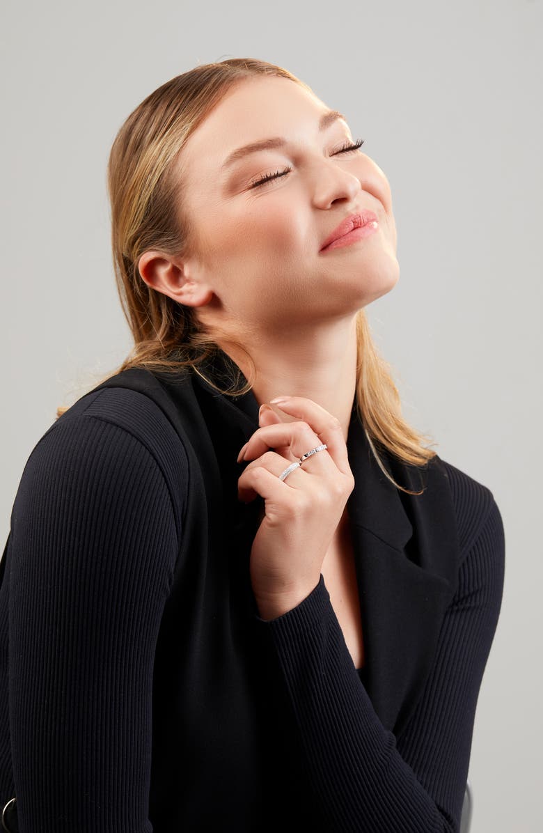 Bony Levy Gatsby Luxe Diamond Band, Alternate, color,