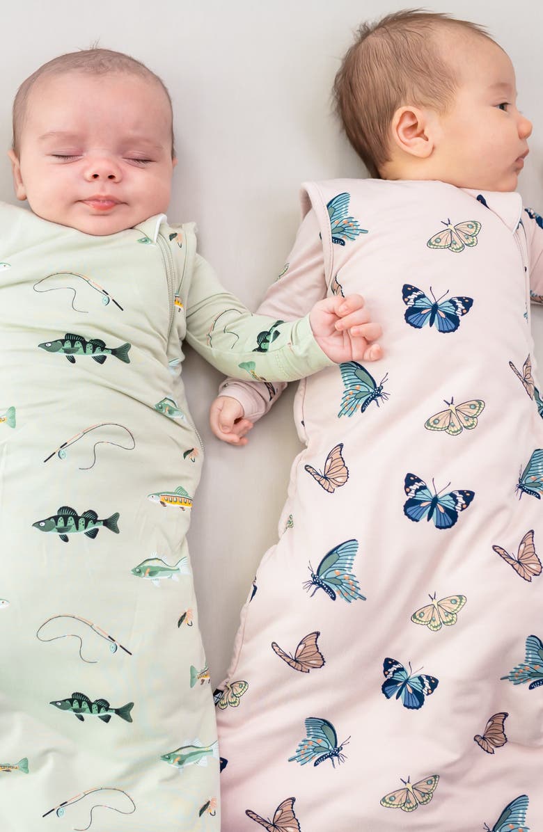 Kyte BABY The Original Sleep Bag<sup>™</sup> 1.0 TOG Blush Butterfly Wearable Blanket, Alternate, color,