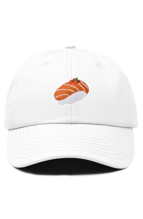 DALIX DALIX SALMON SUSHI EMBROIDERED DAD CAP