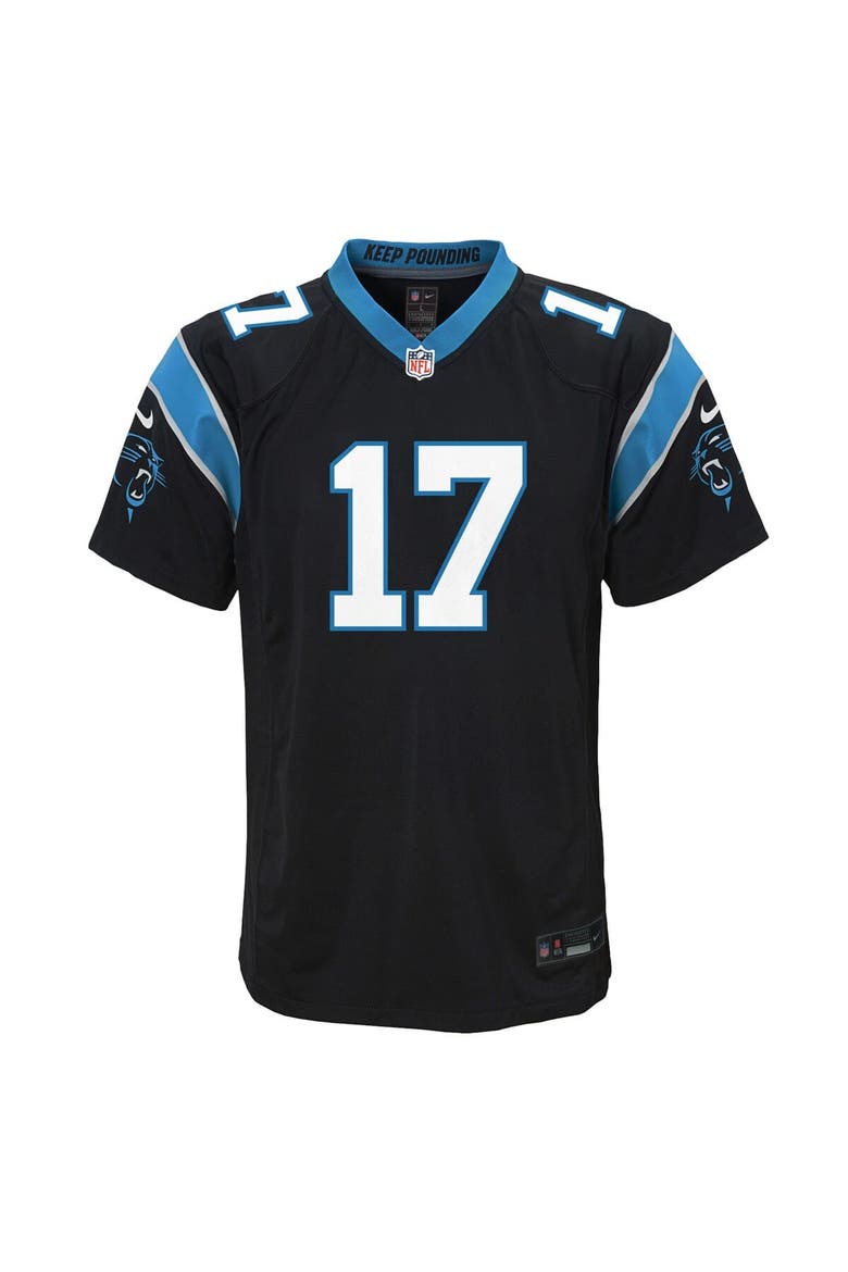 Youth Nike Xavier Legette Black Carolina Panthers Team Game Jersey, Alternate, color, Black