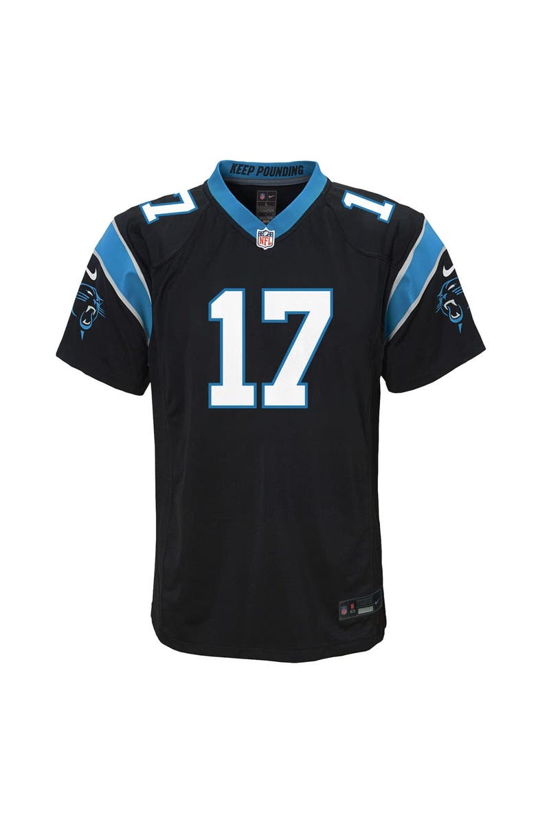 Nike Youth Nike Xavier Legette Black Carolina Panthers Team Game Jersey, Alternate, color, Black
