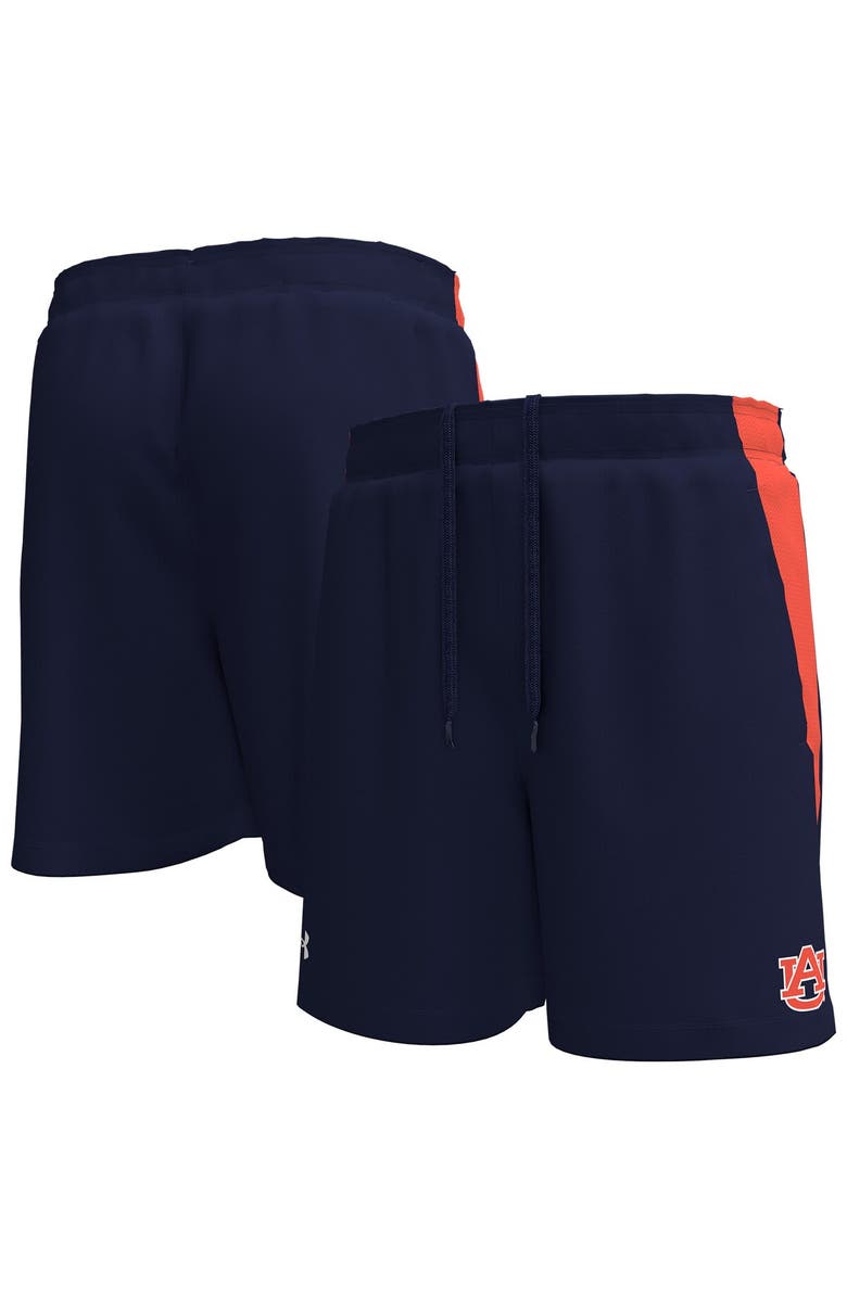 Under Armour Men's Under Armour Navy Auburn Tigers  Tech Vent Performance Short, Main, color, Navy