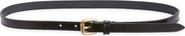 Isabel Marant Chelsea Utility Glossy Leather Belt