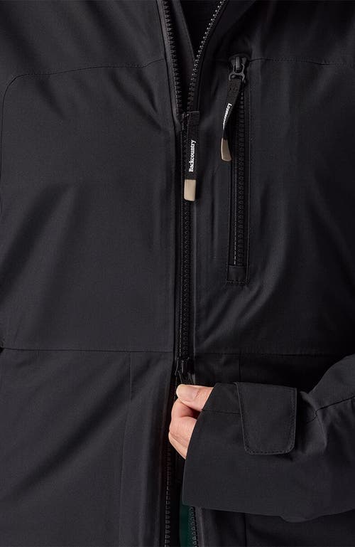 Backcountry Crestcruiser Insulated Jacket In Black