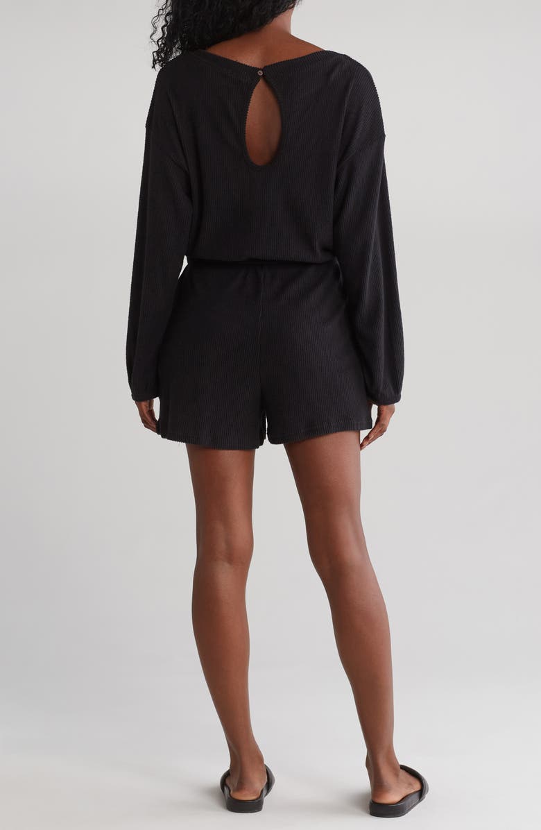 WISHLIST Knit Long Sleeve Romper, Alternate, color,