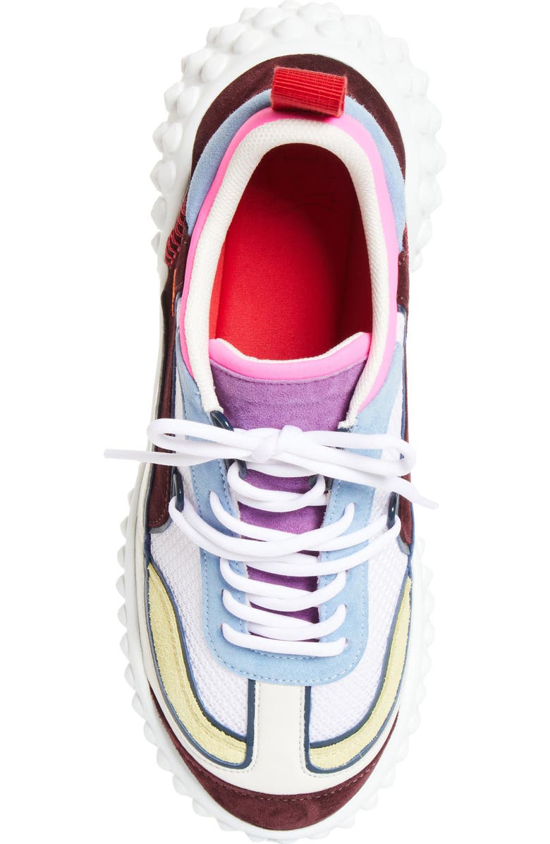 Christian Louboutin Mara Runner Sneaker, Alternate, color, Version Ceruleo/ Amara