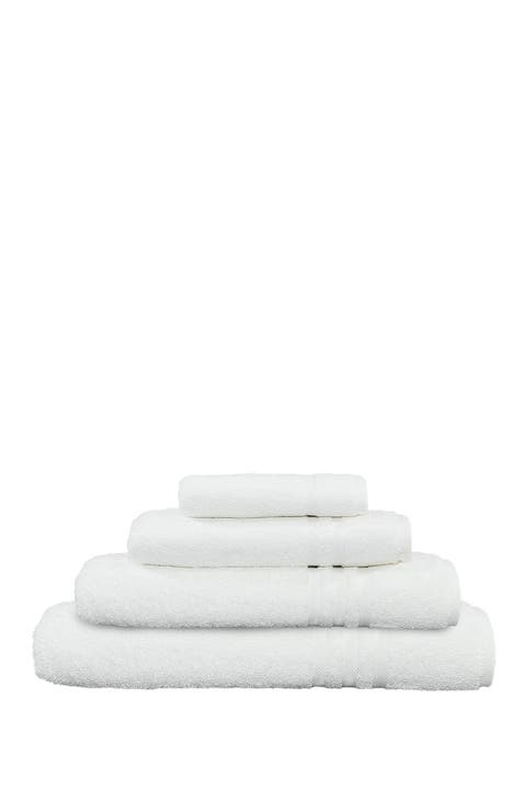 Denzi 4-Piece Towel Set - White