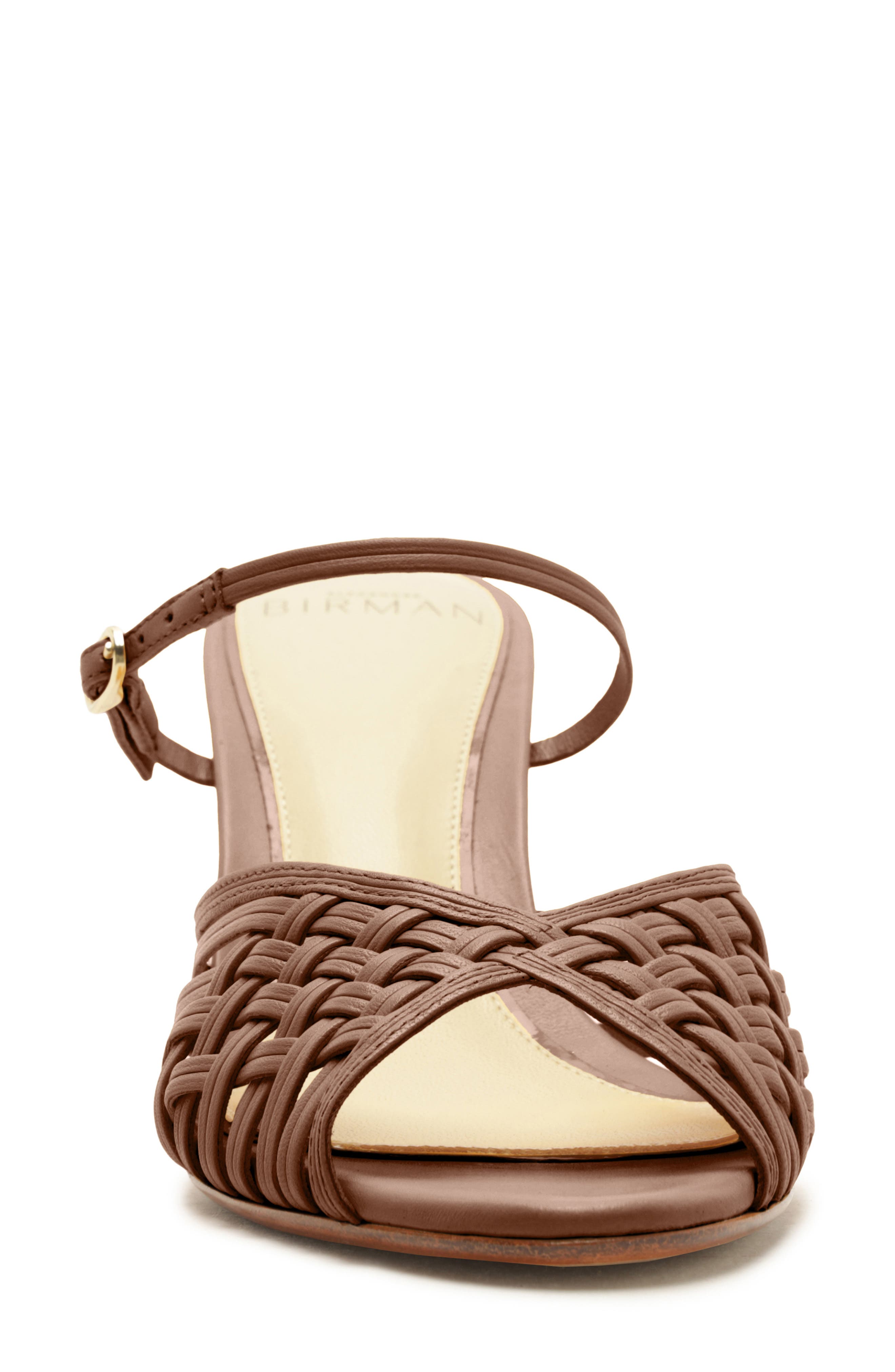 Lilian Woven Wedge Slide Sandal, Alternate, color, ESPRESSO