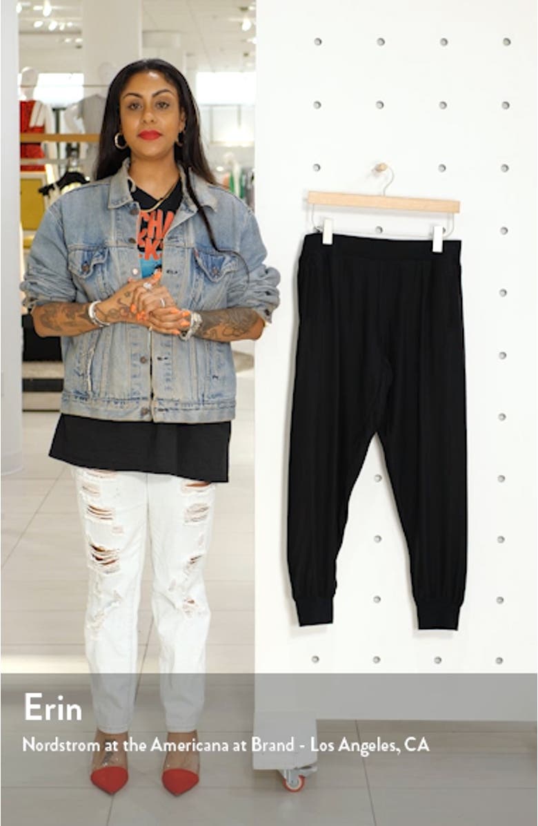Silk Joggers, sales video thumbnail