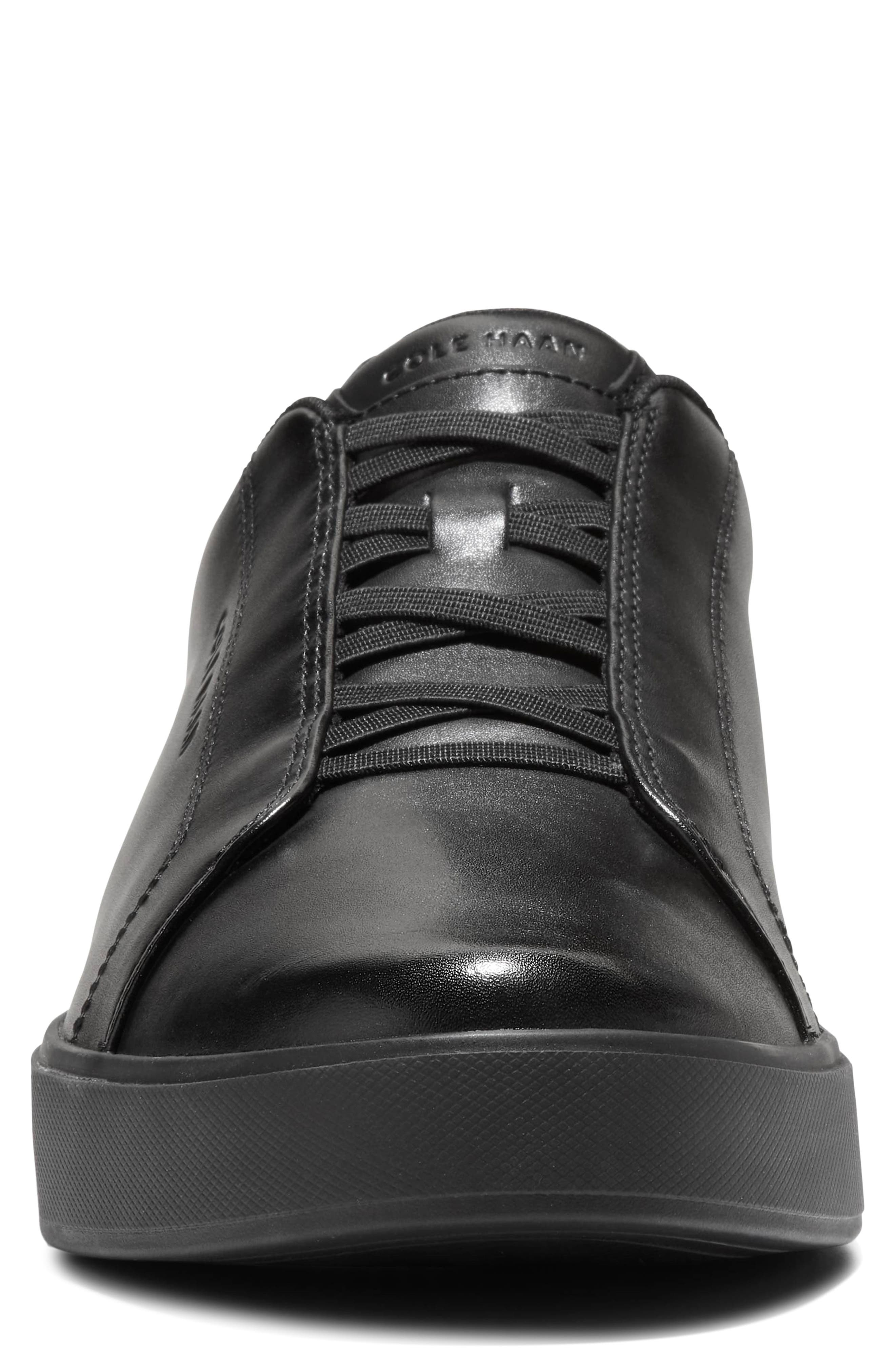 Cole Haan GrandPro Luxe Wholecut Sneaker, Alternate, color, Black / Black