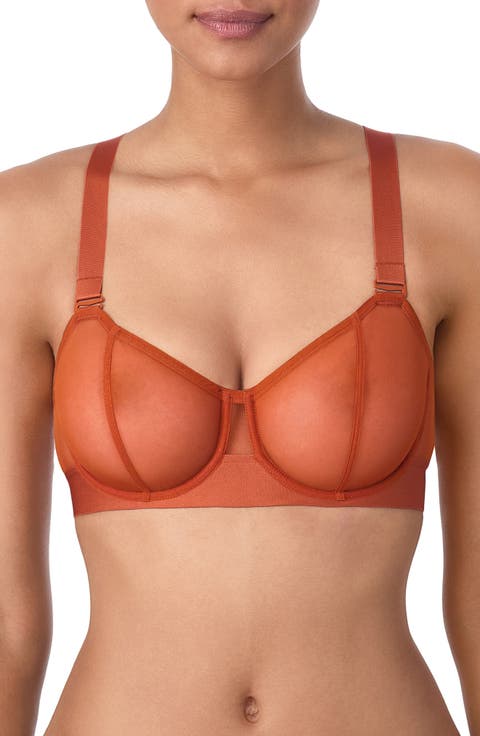 Sheers Strapless Underwire Bra