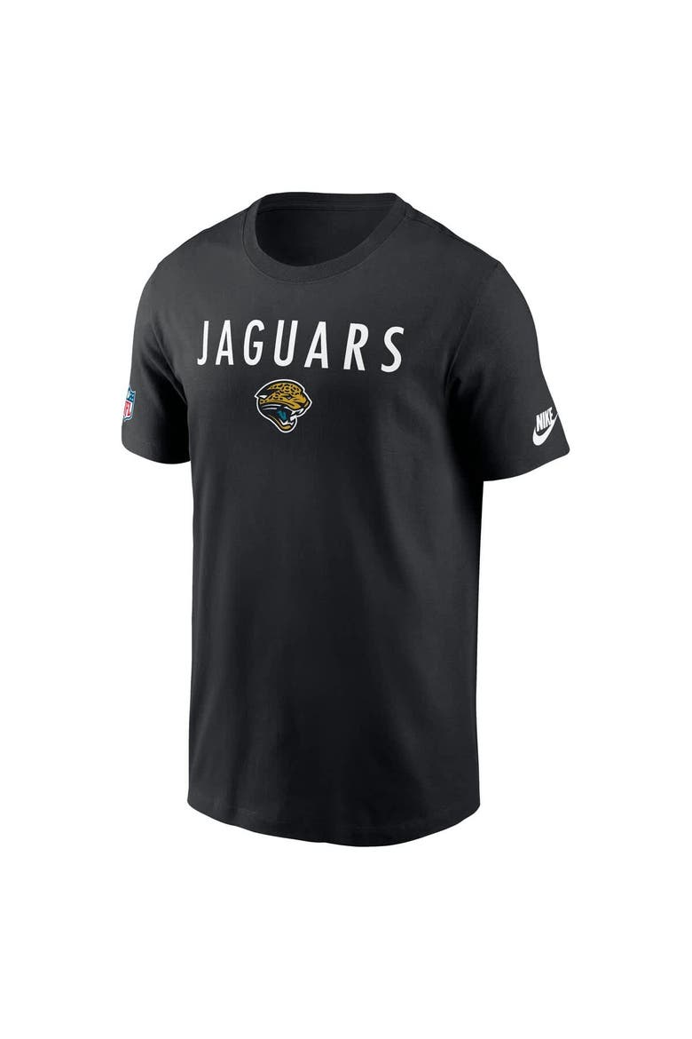 Men's Nike Black Jacksonville Jaguars Alt Pack Onside Conversion Performance T-Shirt, Alternate, color, Black