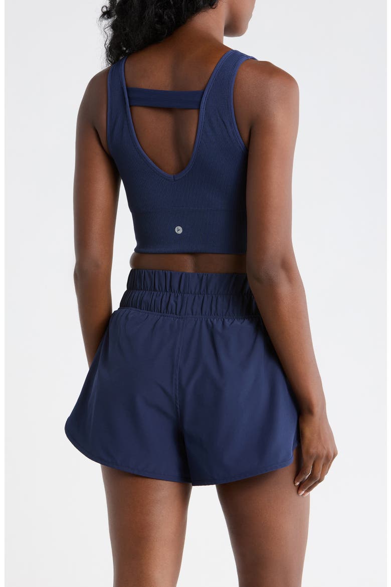Bianca Seamless Crop Tank, Alternate, color, NAVAL BLUE