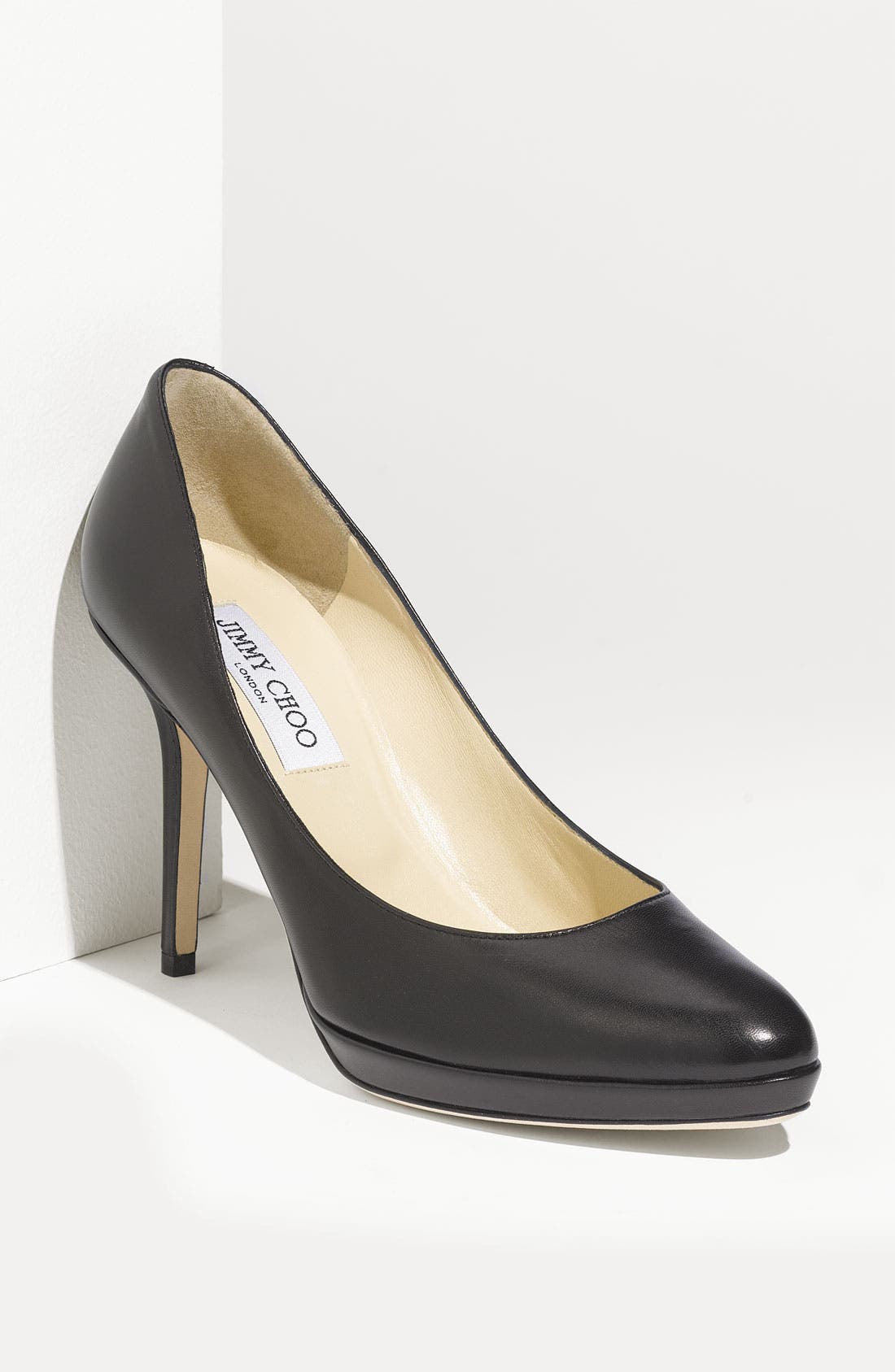 'Aimee' Pump, Main, color, BLACK