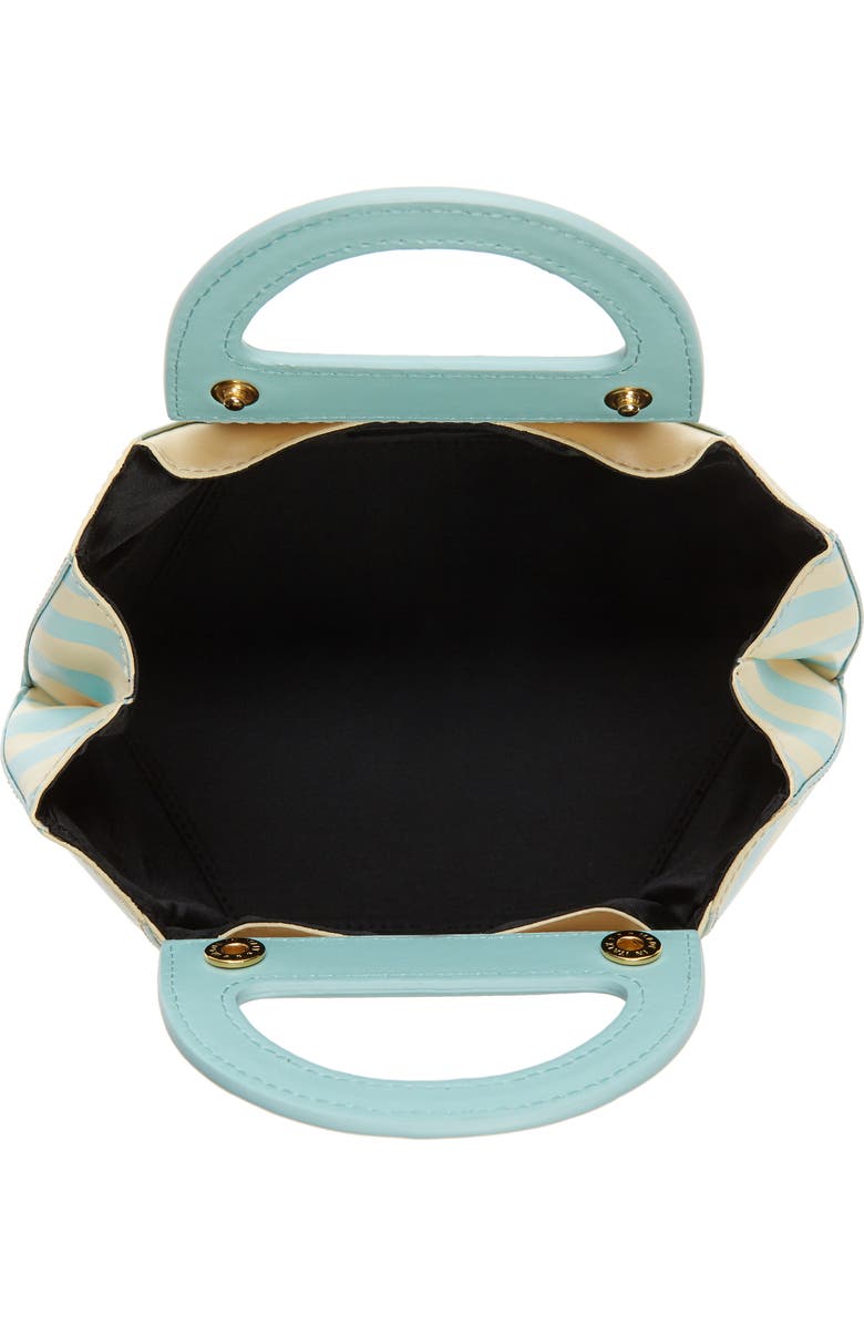 Moschino Cake Box Leather Top Handle Bag, Alternate, color,