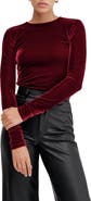 Marcella Ansley Velvet Top