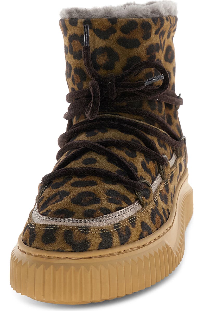 Voile Blanche Cortina Genuine Shearling Bootie, Alternate, color, Brown