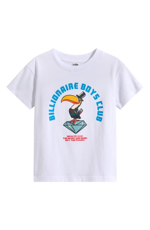 Kids' Wealth Cotton Graphic T-Shirt (Toddler, Little Kid & Big Kid)