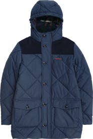 Barbour Kids' Elmwood Quilted Hooded Jacket