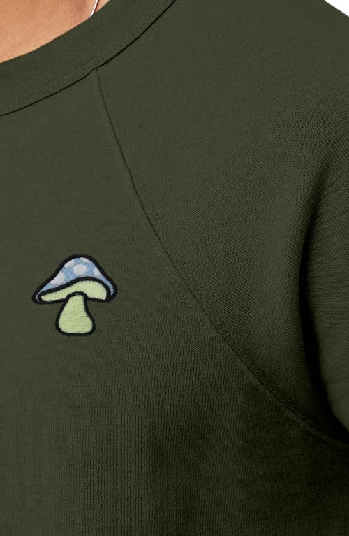 DALIX DALIX MUSHROOM FLEECE SWEATSHIRT