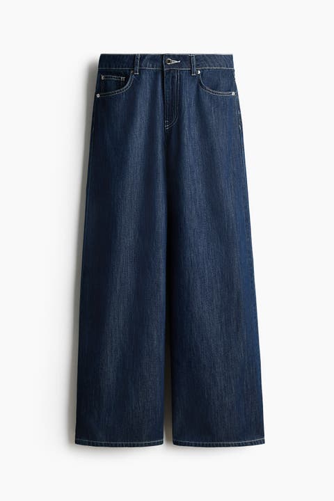 Wide Regular Waist Jeans