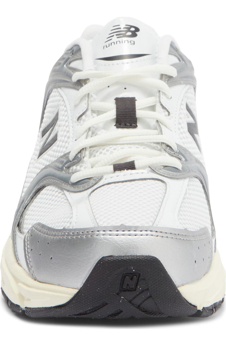 New Balance 530 Running Shoe, Alternate, color, Silver Metallic/ Black Cement