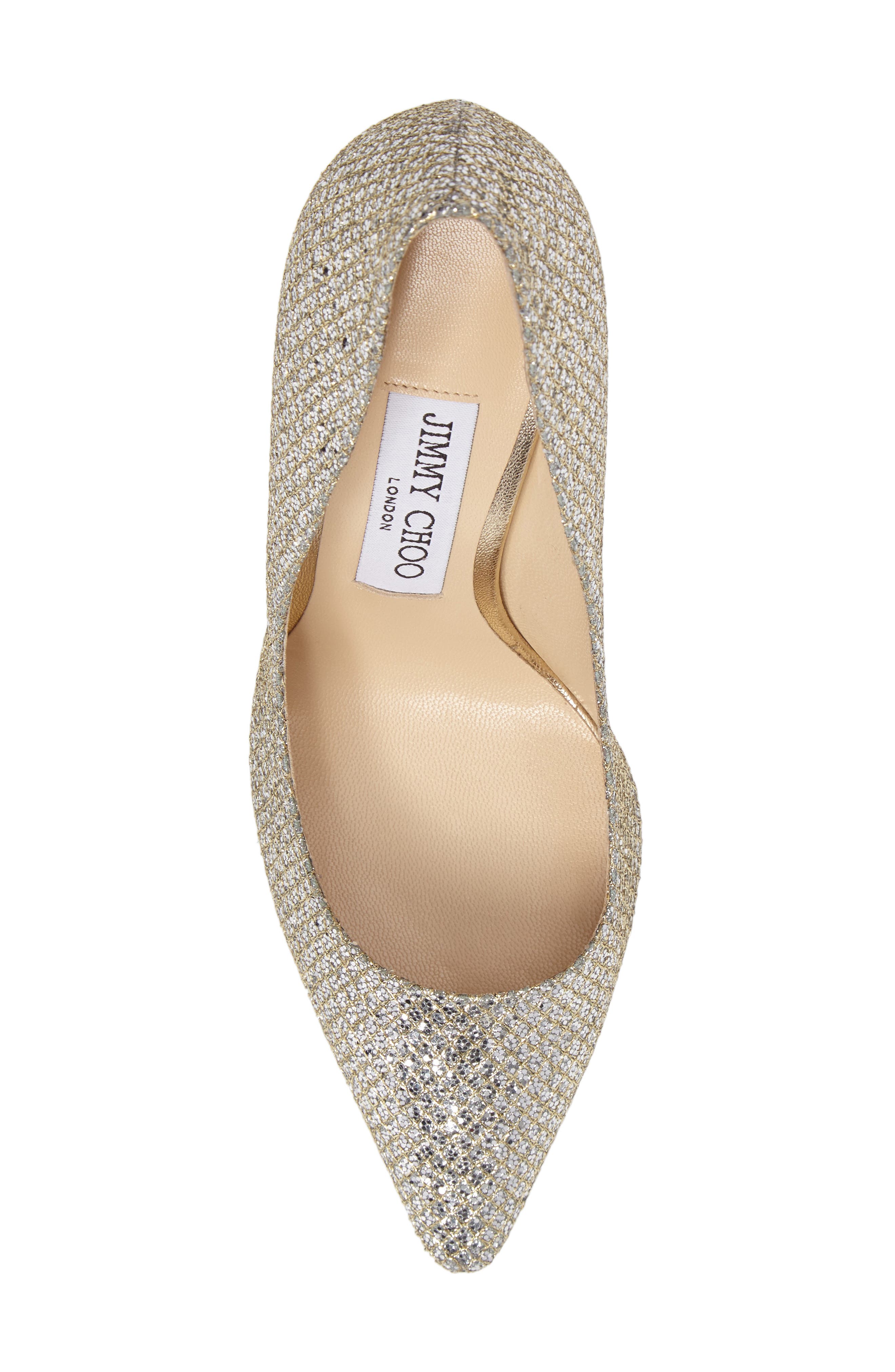 Romy 100 Glitter Pump, Alternate, color, CHAMPAGNE