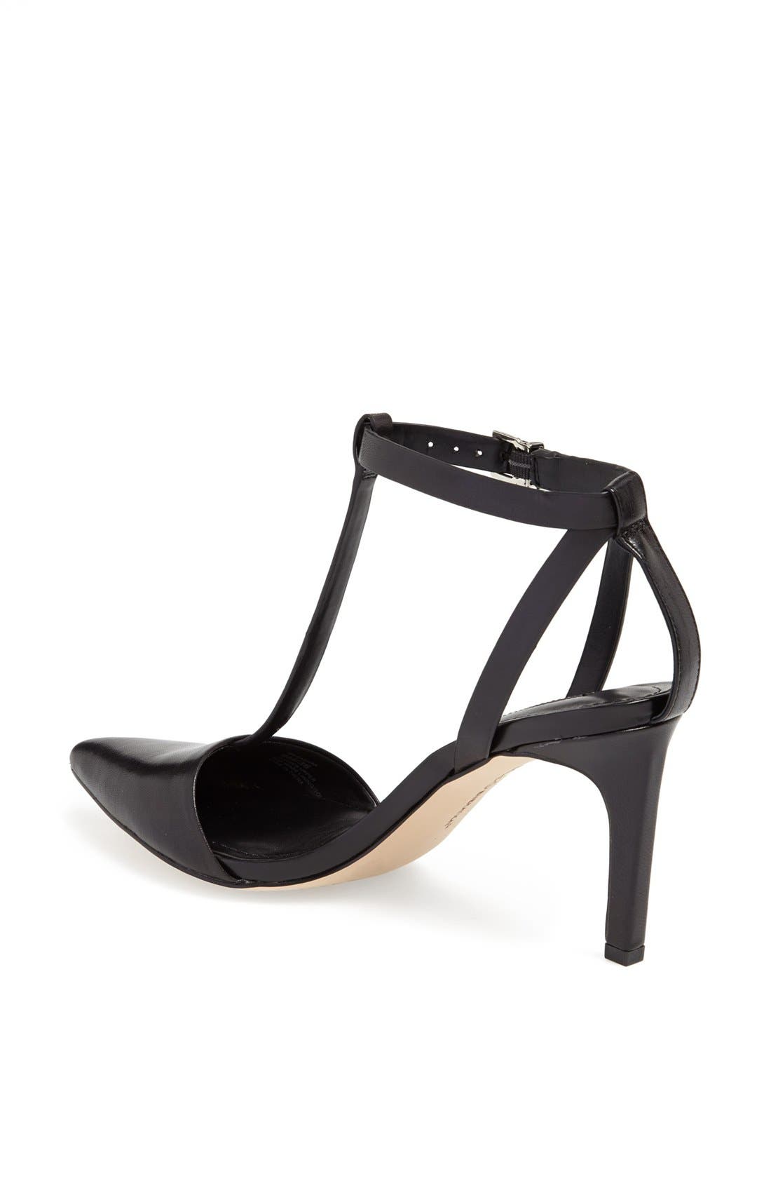 'Zahara' Pump, Alternate, color, BLACK