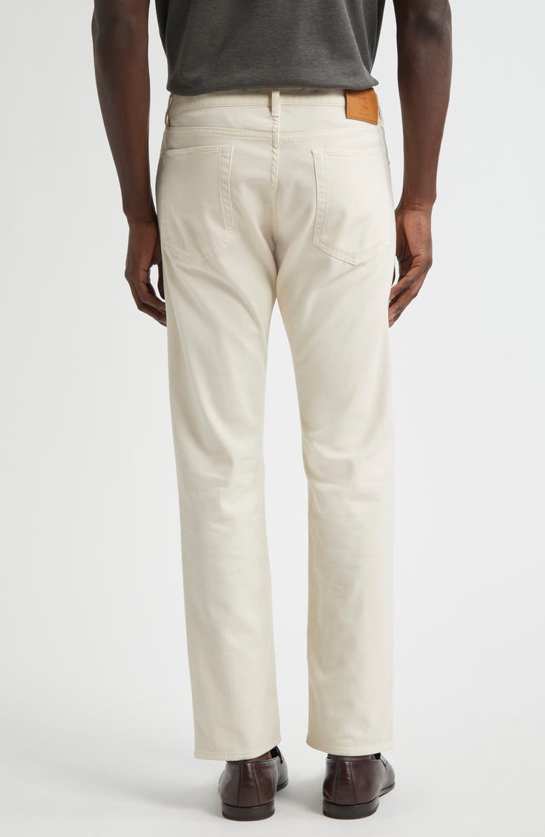 Ralph Lauren Purple Label Sherrington Slim Fit Five-Pocket Pants, Alternate, color, Light Antique Cream