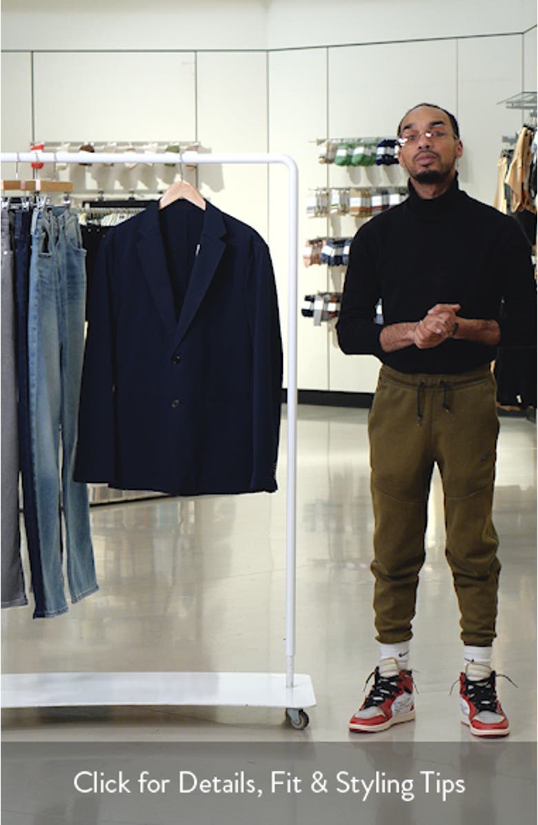 Clinton Tailored Fit Solid Sport Coat, sales video thumbnail